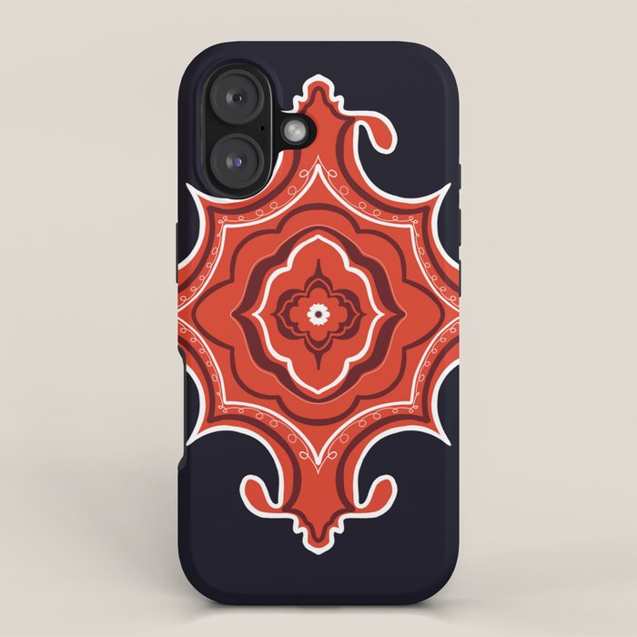 Red Waves iPhone Case Gallery Image 1