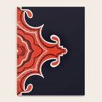 Red Waves Notebook Gallery Image 4