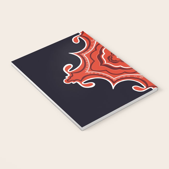 Red Waves Notebook Gallery Image 3