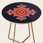Red Waves Side Table Gallery Image 2