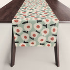 Dots & Flowers #1 Table Runner Gallery Image 1