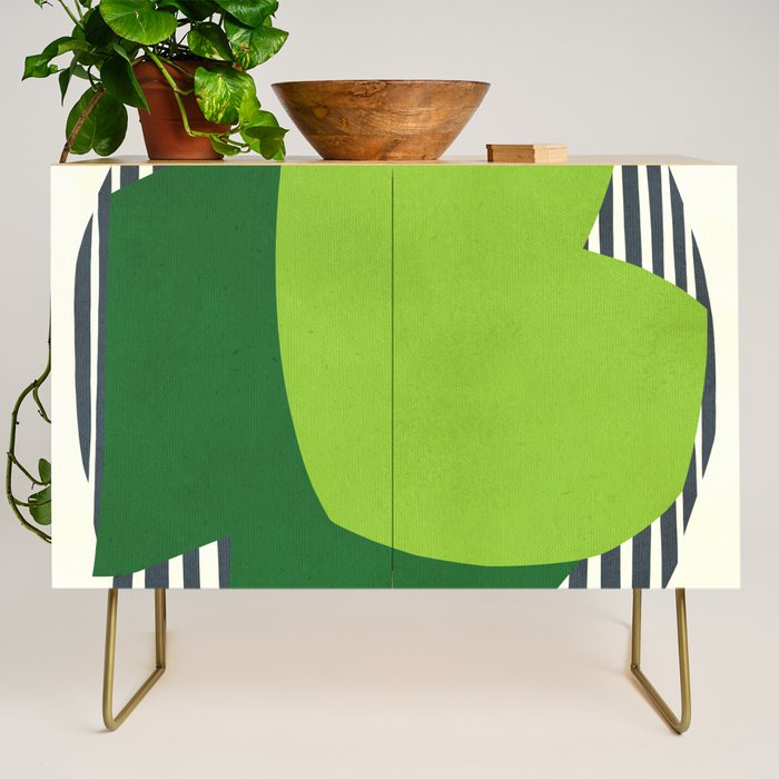 Modern abstract shape N03 Credenza Gallery Image 1