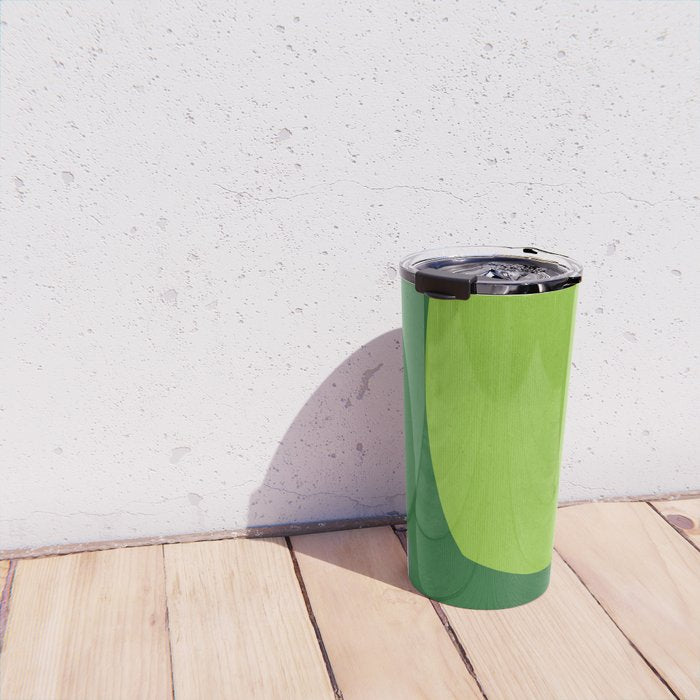 Modern abstract shape N03 Travel Mug Gallery Image 4