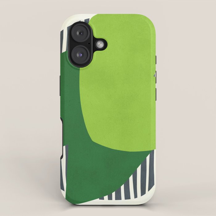 Modern abstract shape N03 iPhone Case Gallery Image 1