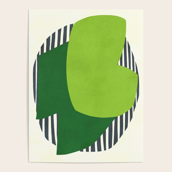 Modern abstract shape N03 Poster Gallery Image 4