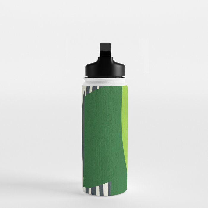 Modern abstract shape N03 Water Bottle Gallery Image 3