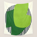 Modern abstract shape N03 Wall Tapestry Gallery Image 4