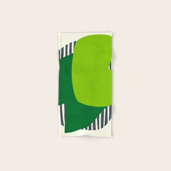 Modern abstract shape N03 Bath Towel Gallery Image 1