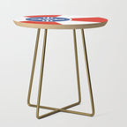 Flag of Wichita, Kansas Side Table Gallery Image 1