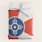 Flag of Wichita, Kansas Comforter Gallery Image 6