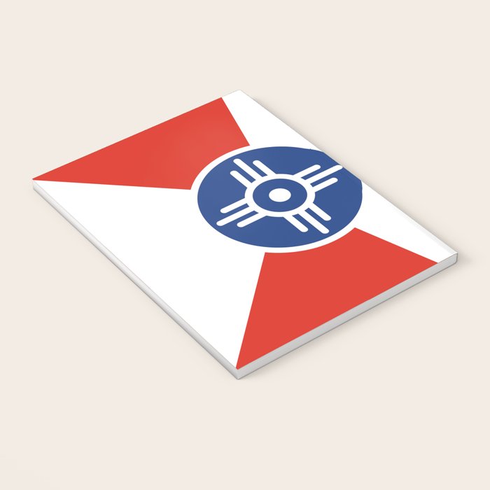 Flag of Wichita, Kansas Notebook Gallery Image 3