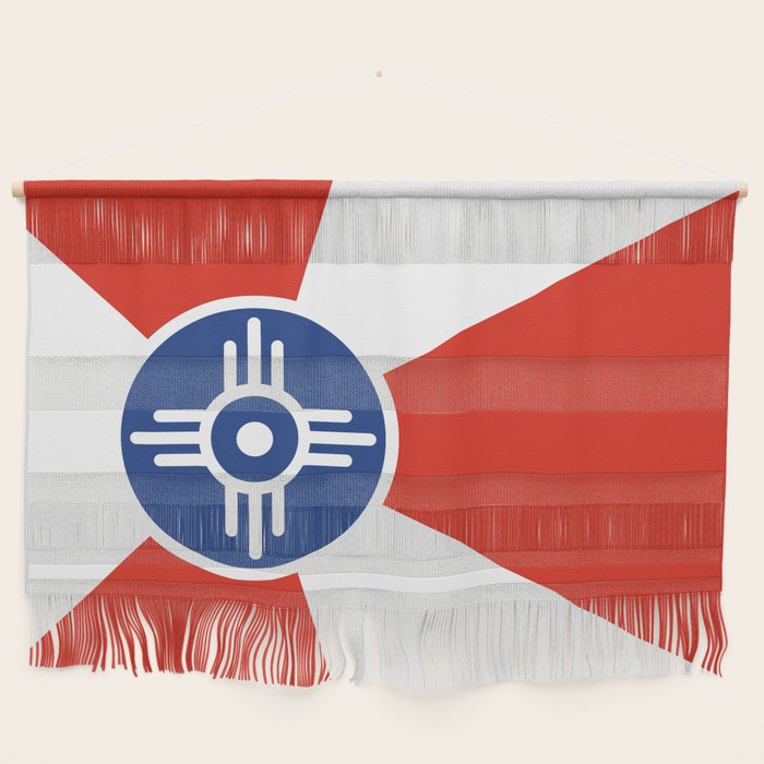 Flag of Wichita, Kansas Wall Hanging Gallery Image 1