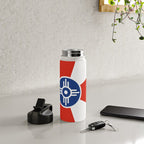Flag of Wichita, Kansas Water Bottle Gallery Image 4