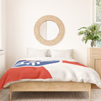 Flag of Wichita, Kansas Duvet Cover Gallery Image 3
