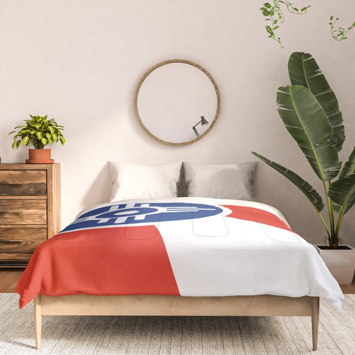 Flag of Wichita, Kansas Comforter Gallery Image 3