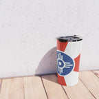 Flag of Wichita, Kansas Travel Mug Gallery Image 4