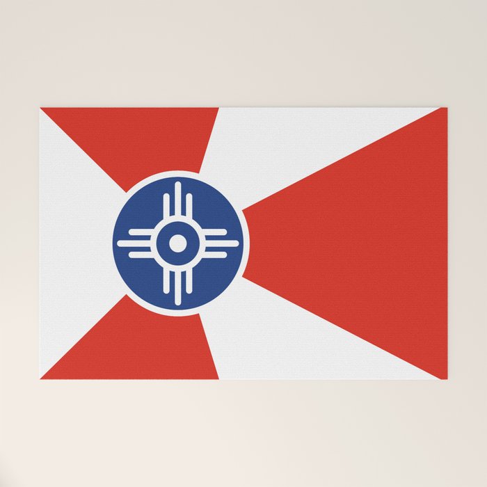 Flag of Wichita, Kansas Welcome Mat Gallery Image 1