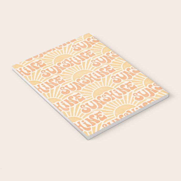 Sunshine - gold and copper Notebook Gallery Image 3