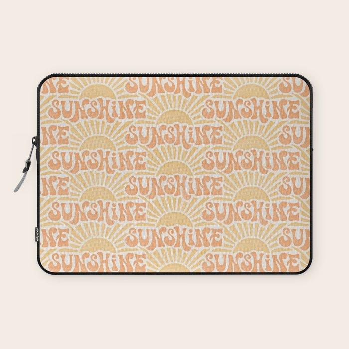 Sunshine - gold and copper Laptop Sleeve Gallery Image 1
