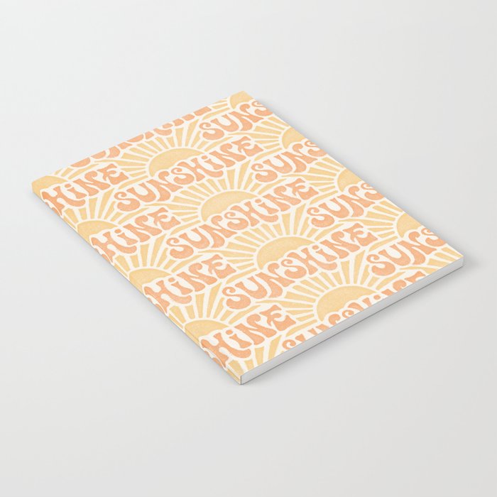 Sunshine - gold and copper Notebook Gallery Image 2