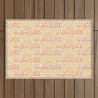 Sunshine - gold and copper Outdoor Rug Gallery Image 1