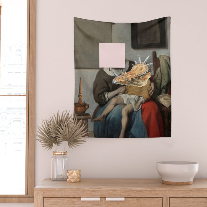 Classic Mix 247 · somekind of abstract horror Wall Tapestry Gallery Image 2