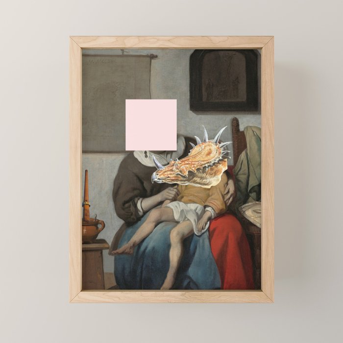 Classic Mix 247 · somekind of abstract horror Mini Art Print Gallery Image 1