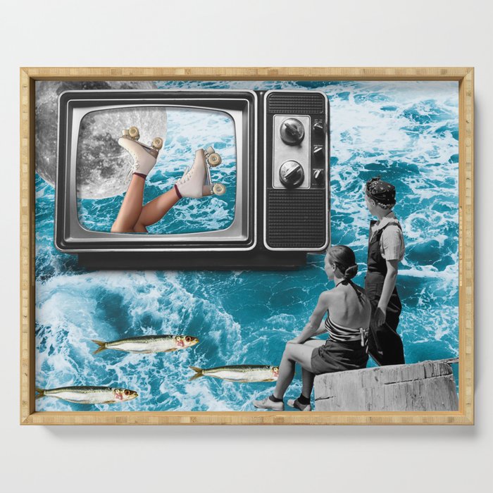 Summer Nights (...once upon a time) Serving Tray Gallery Image 1