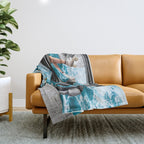 Summer Nights (...once upon a time) Throw Blanket Gallery Image 1