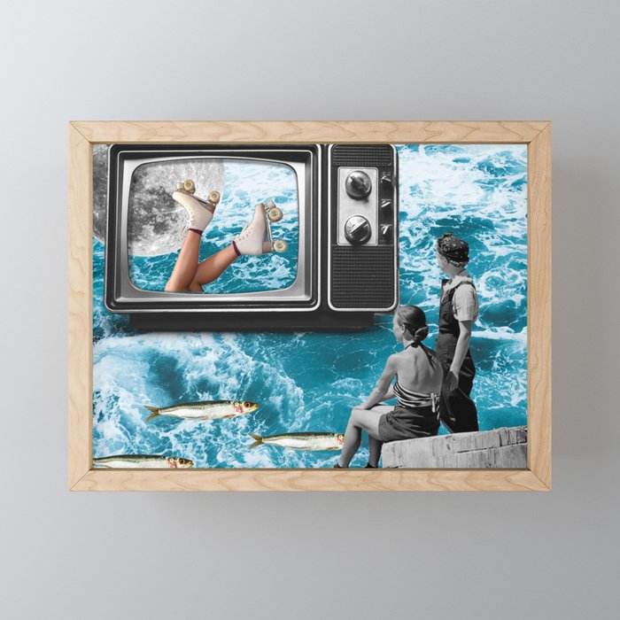 Summer Nights (...once upon a time) Mini Art Print Gallery Image 1