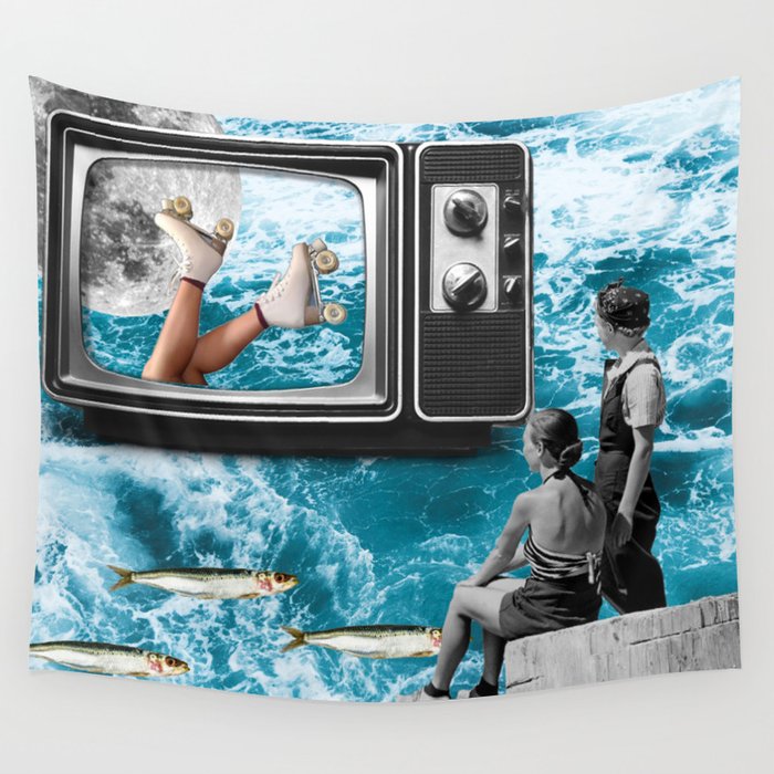 Summer Nights (...once upon a time) Wall Tapestry Gallery Image 4