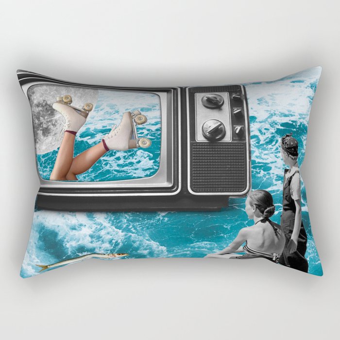 Summer Nights (...once upon a time) Rectangular Pillow Gallery Image 1