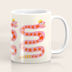 Abstraction_LITTLE_KING_COBRA_SNAKE_CUTE_ADORABLE_POP_ART_0916A Coffee Mug Gallery Image 1