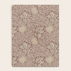 William Morris Vintage Apple Red Gold Notebook Gallery Image 4