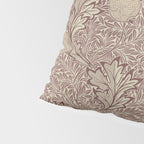 William Morris Vintage Apple Red Gold Pillow Sham Gallery Image 4