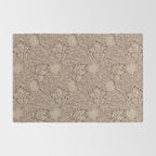 William Morris Vintage Apple Red Gold Rug Gallery Image 2