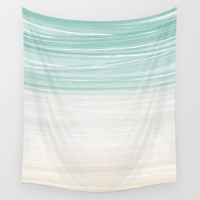 Waves Meet the Shore Wall Tapestry Gallery Image 4