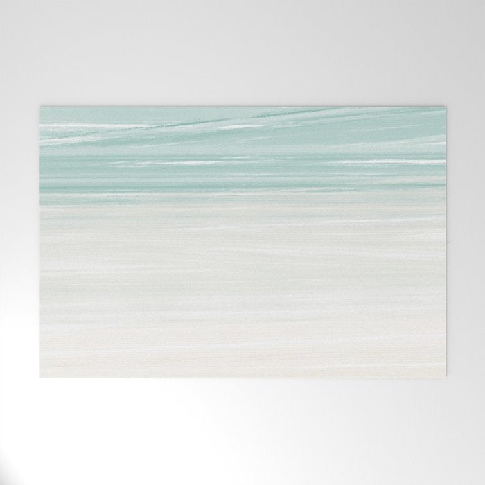 Waves Meet the Shore Welcome Mat Gallery Image 1