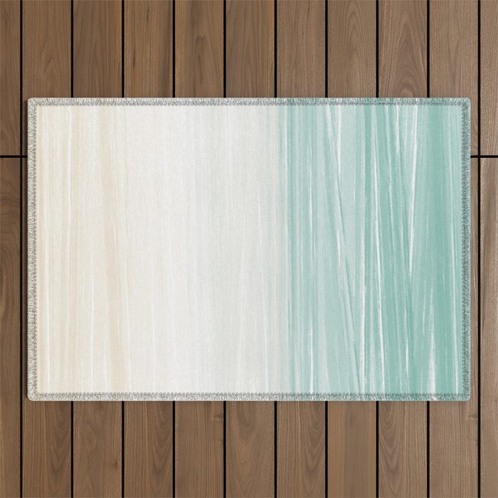Waves Meet the Shore Outdoor Rug Gallery Image 1