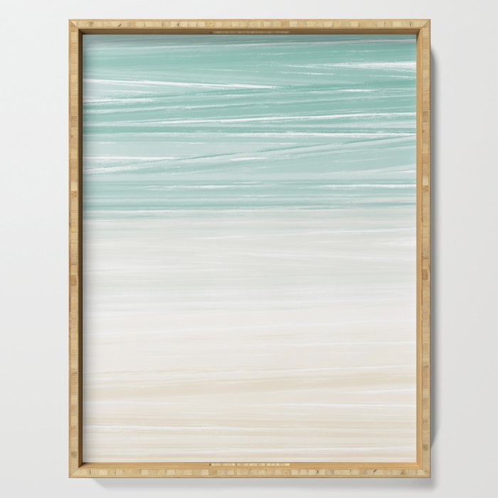 Waves Meet the Shore Serving Tray Gallery Image 1
