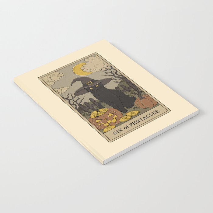 Six of Pentacles Notebook Gallery Image 1