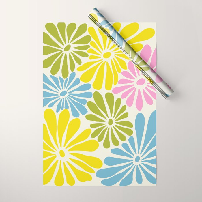 Petals & Pastels Wrapping Paper Gallery Image 1