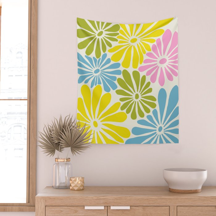 Petals & Pastels Wall Tapestry Gallery Image 2