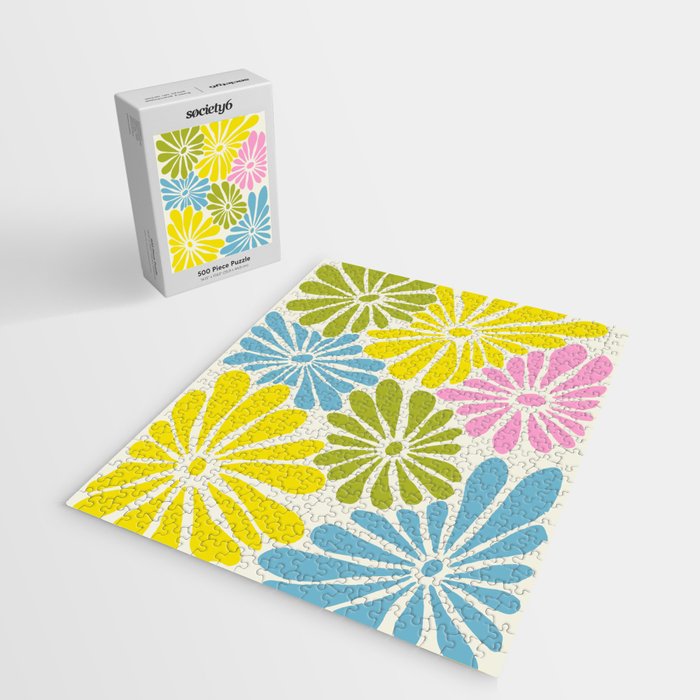 Petals & Pastels Jigsaw Puzzle Gallery Image 2