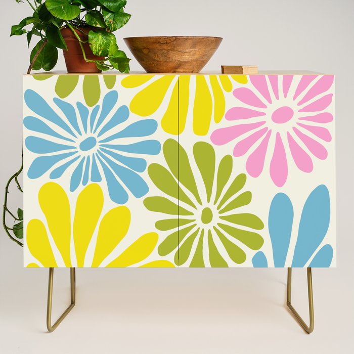 Petals & Pastels Credenza Gallery Image 1