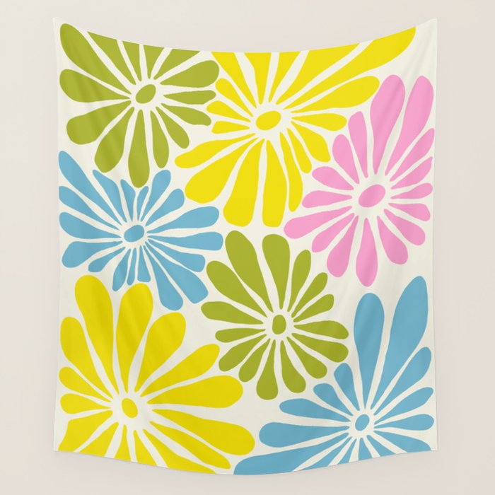 Petals & Pastels Wall Tapestry Gallery Image 4