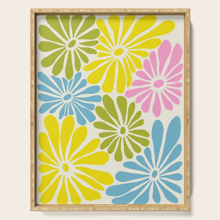 Petals & Pastels Serving Tray Gallery Image 1