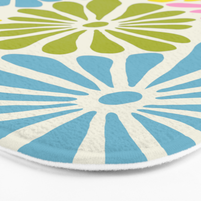 Petals & Pastels Bath Mat Gallery Image 3