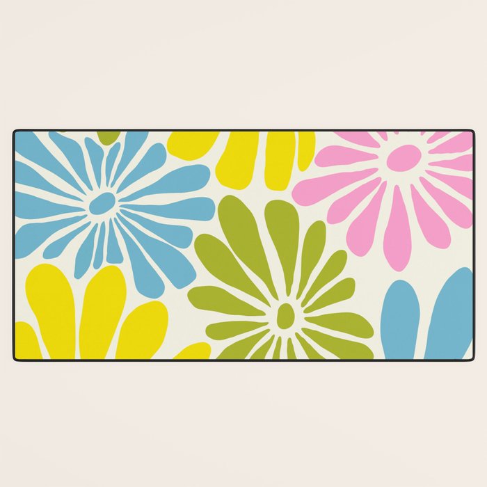 Petals & Pastels Desk Mat Gallery Image 3