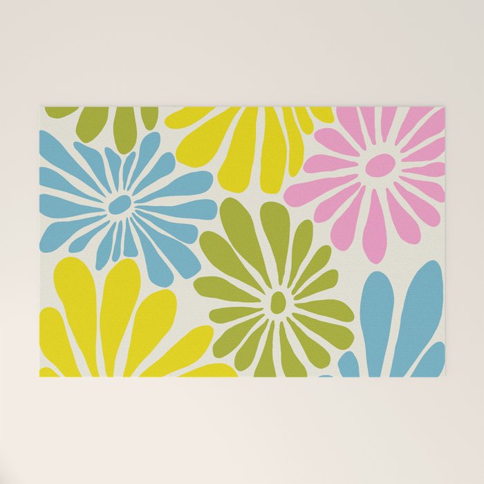 Petals & Pastels Welcome Mat Gallery Image 1